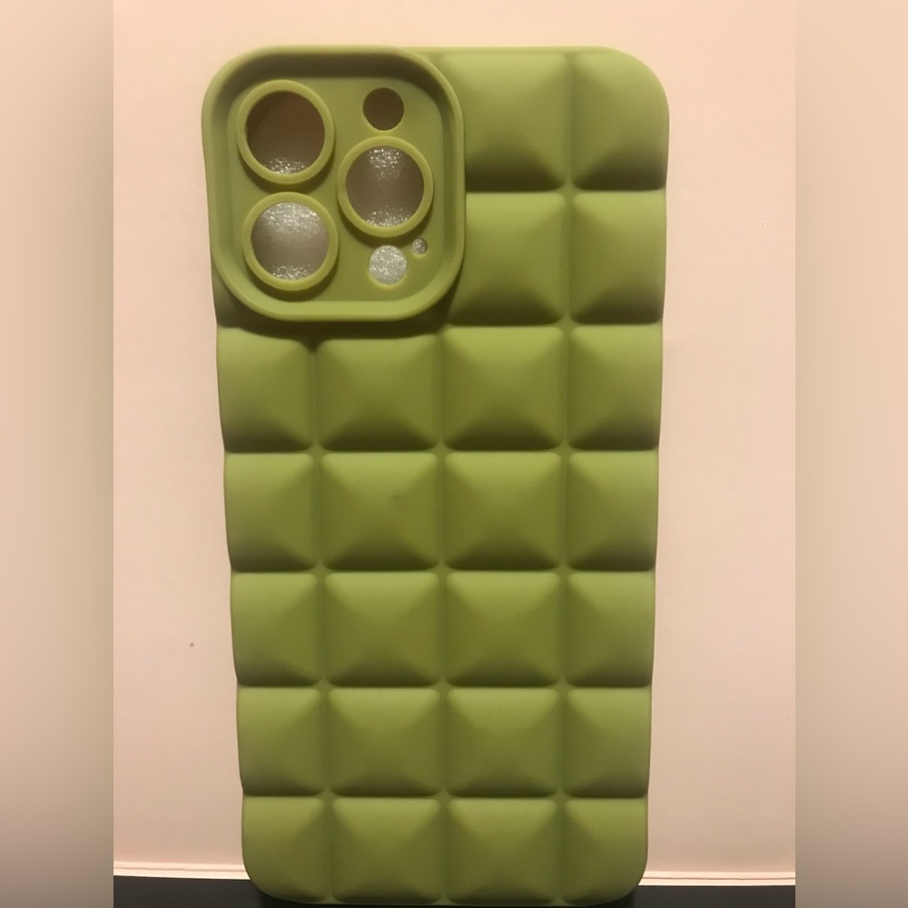 Olive green iPhone 13 pro max case